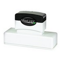 Pre-inking Stamp - 11/16" X 3-5/6" Imprint area